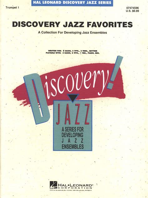 Discovery Jazz Favorites - Alto Sax 1